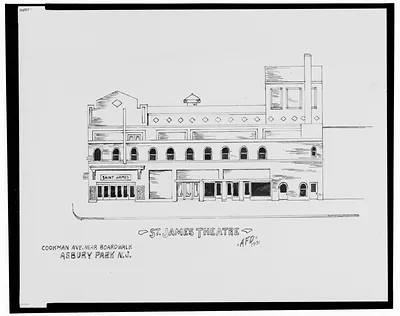[St. James Theatre, Cookman Ave. near boardwalk, Asbury Park, New Jersey] / AFD 1931.