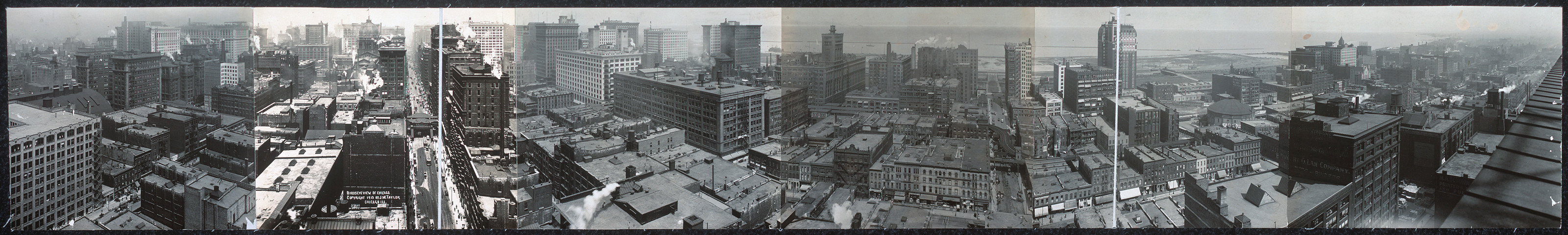 Birdseye view of Chicago, Illinois, 1913, 1913 — historic image
