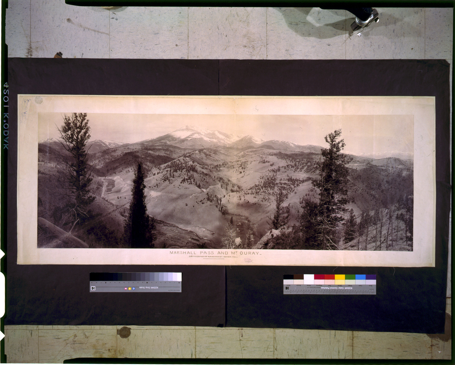 Marshall Pass and Mt. Ouray — historic image
