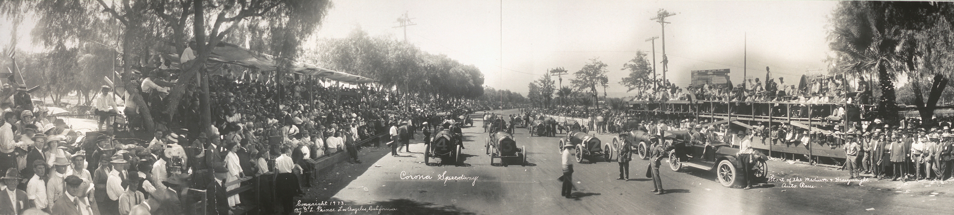 Corona Speedway, California, 1913, 1913 — historic image