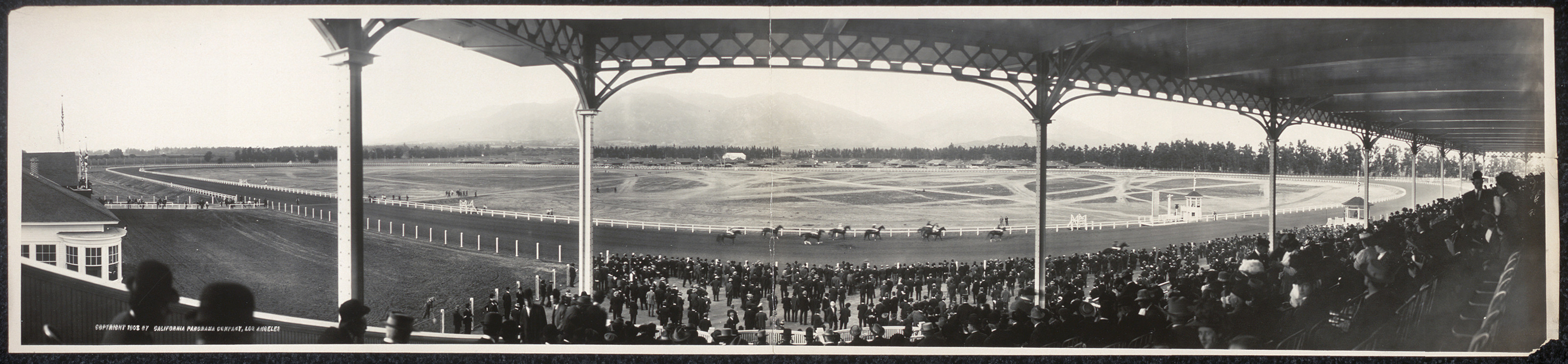 Arcadia Santa Anita Race Track, California, 1908, 1908 — historic image