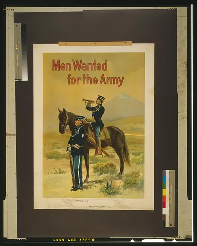 Men wanted for the army / Michael P. Whelan.