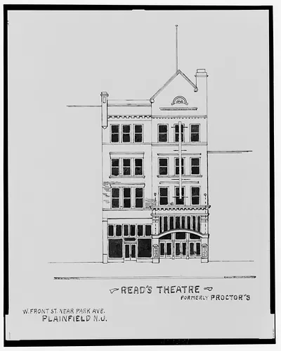 [Read's Theatre (Proctor's Theatre), W. Front St. near Park Ave., Plainfield, New Jersey]