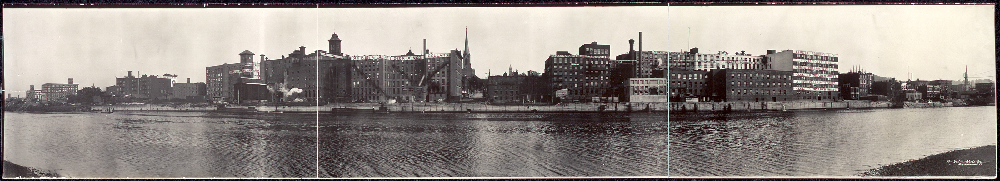 Troy Waterfront, New York, 1909, 1909 — historic image