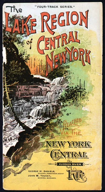 The lake region of central New York reached via the New York Central & Hudson River RR / F.H. Taylor.