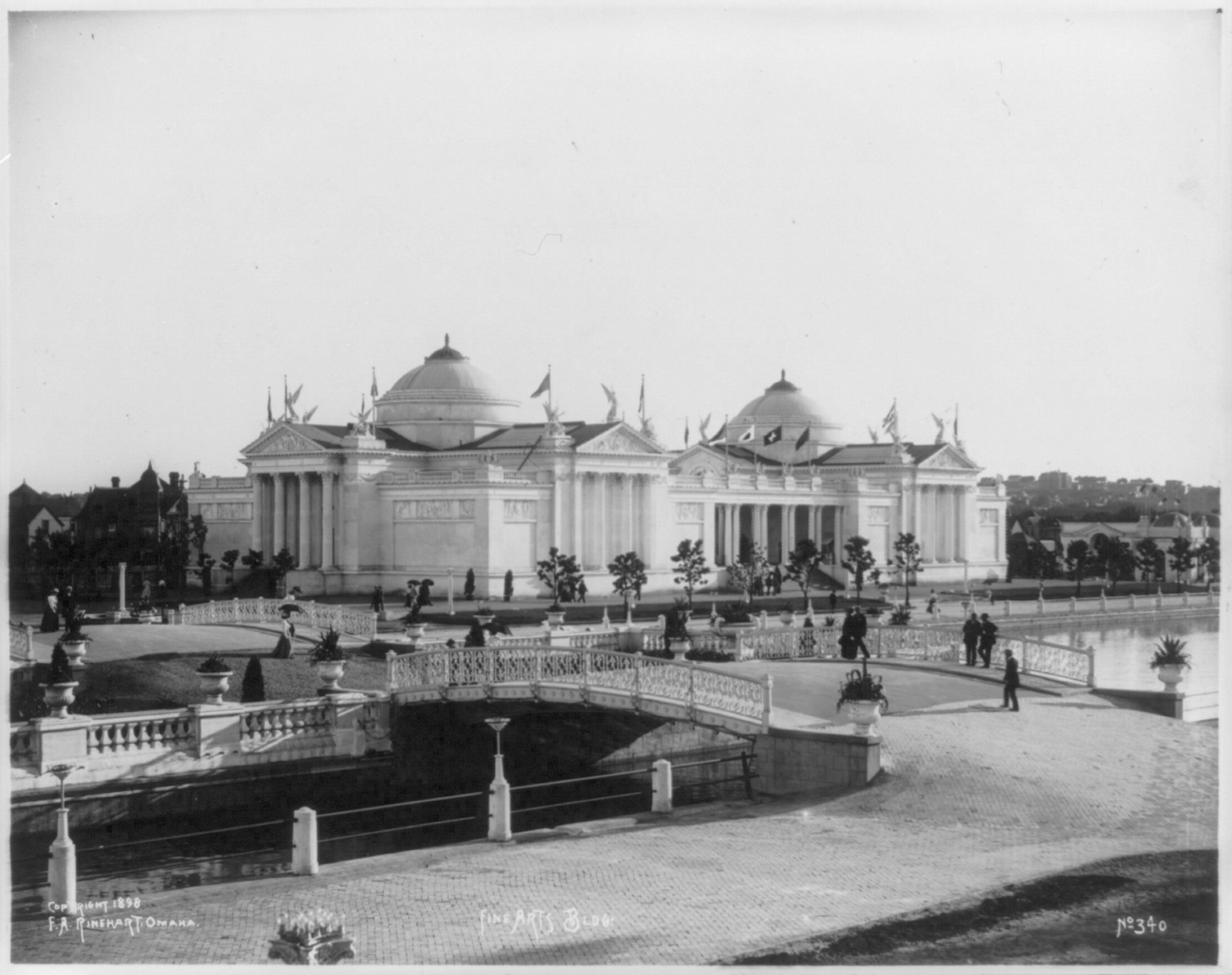 [Trans-Mississippi and international exposition, Omaha, Neb.]: Fine Arts Bldg., c1898. — historic photograph