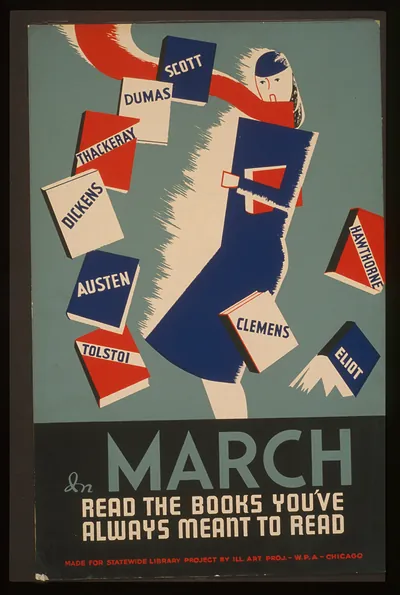 In March read the books youve always meant to read