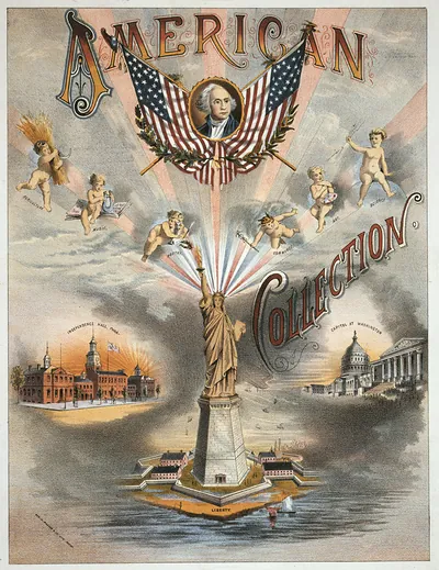 American collection / Geo. H. Walker & Co. lith., Boston.