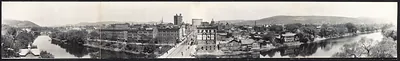Panorama of Binghamton, New York, 1909