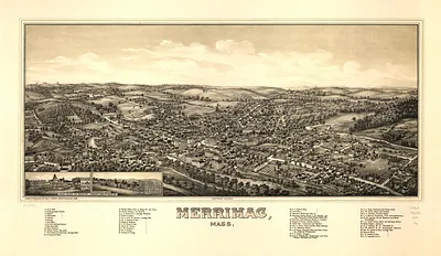 Merrimac, Massachusetts, 1889
