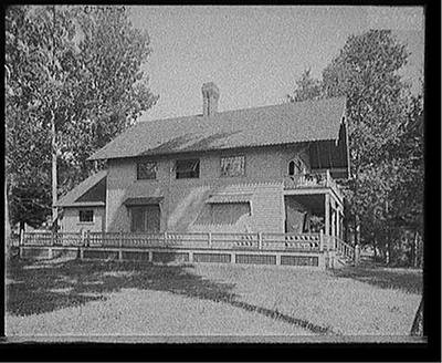 [Tamarack cottage, the Antlers, Raquette Lake, Adirondack Mtns., N.Y.]
