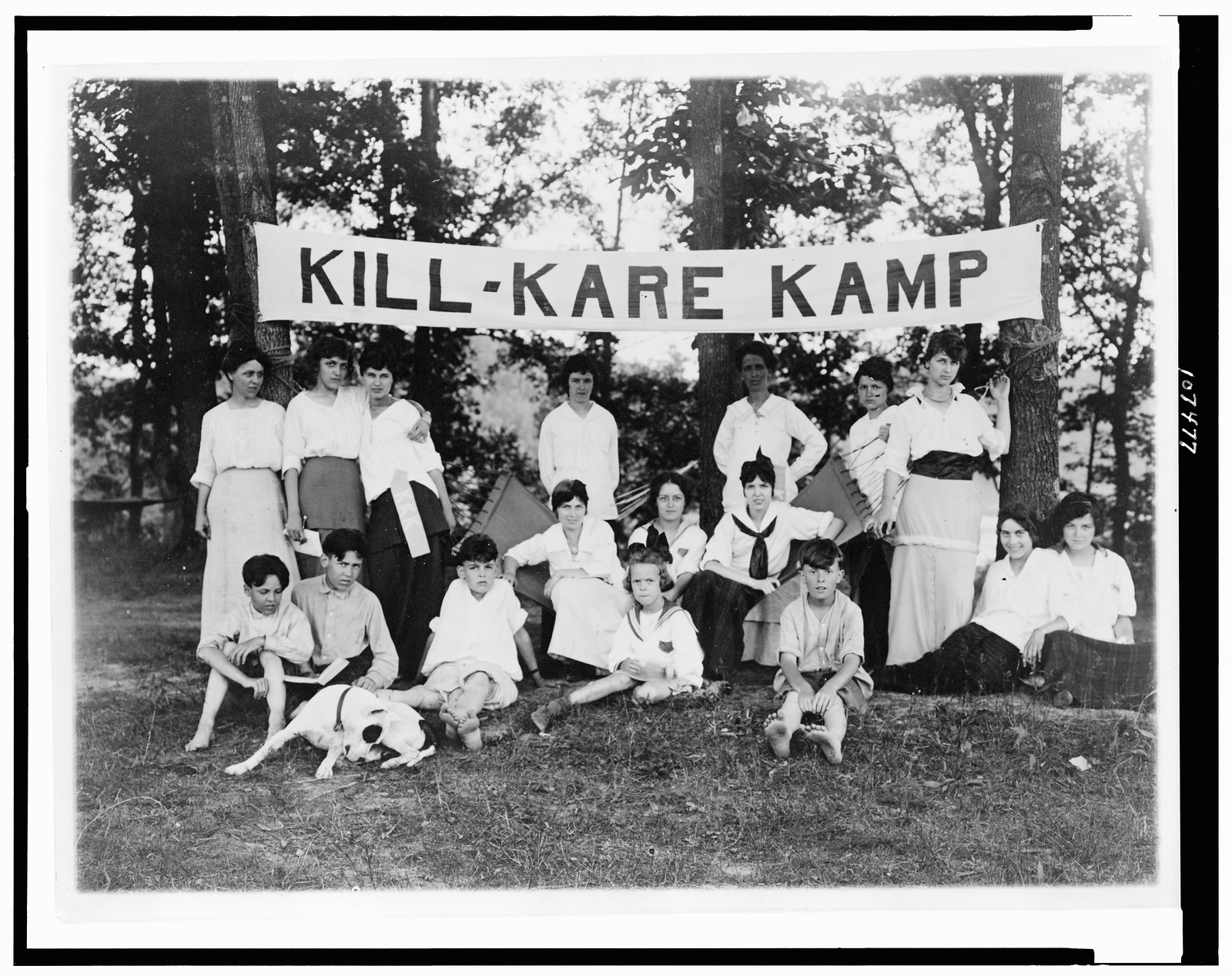 Kill-Kare Kamp, [between 1909 and 1932] — historic photograph
