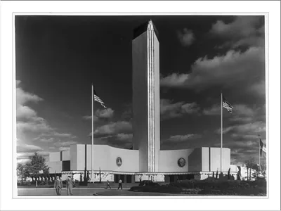 Texas Centennial Exposition, Dallas, Texas: Federal exhibit building