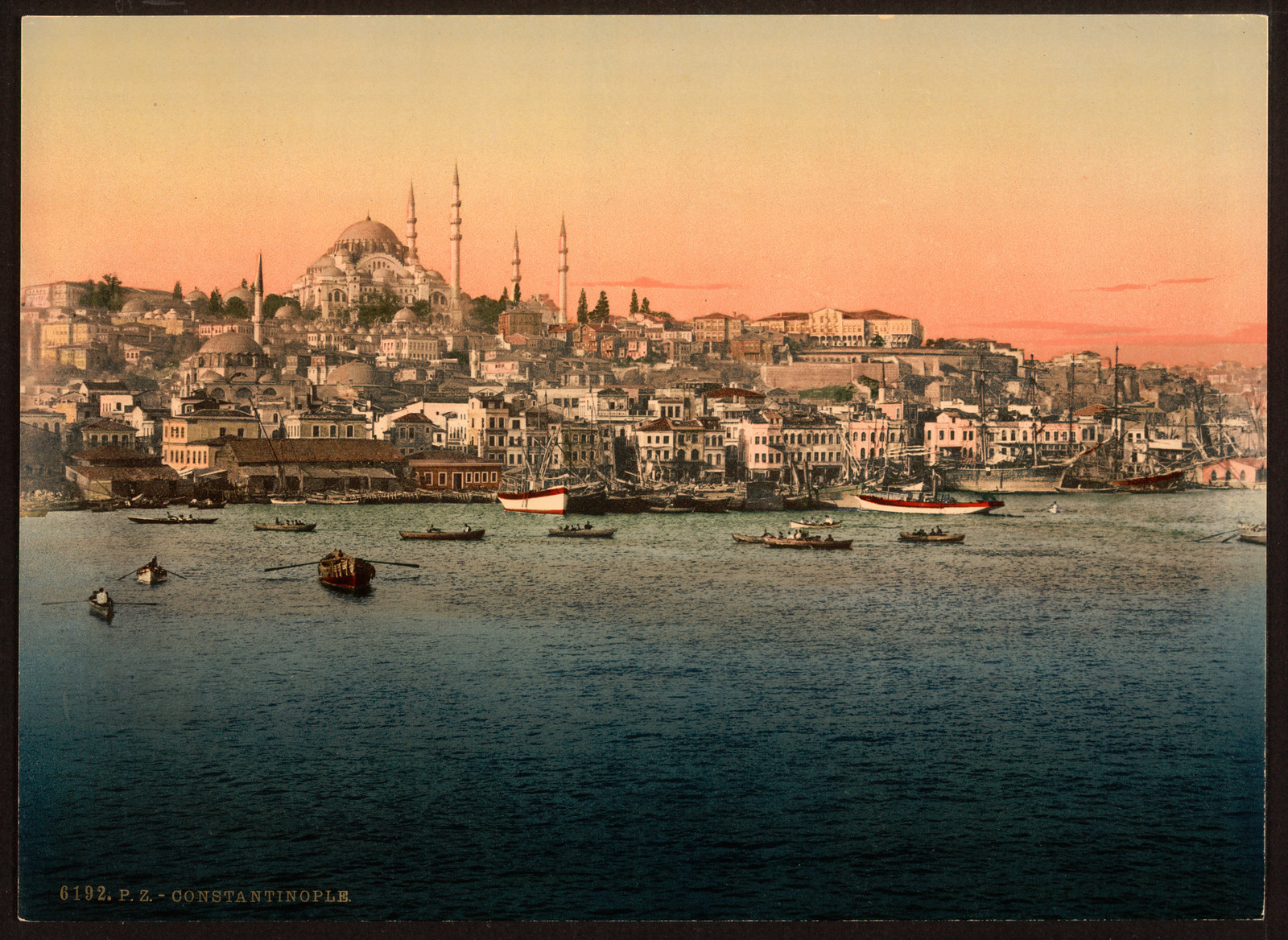 View from the bridge Constantinople Turkey, [between ca. 1890 and ca. 1900]. — historic print