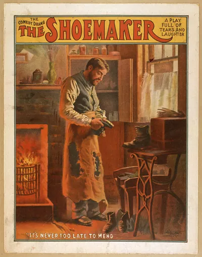 The shoemaker the comedy drama : a play full of tears and laughter.