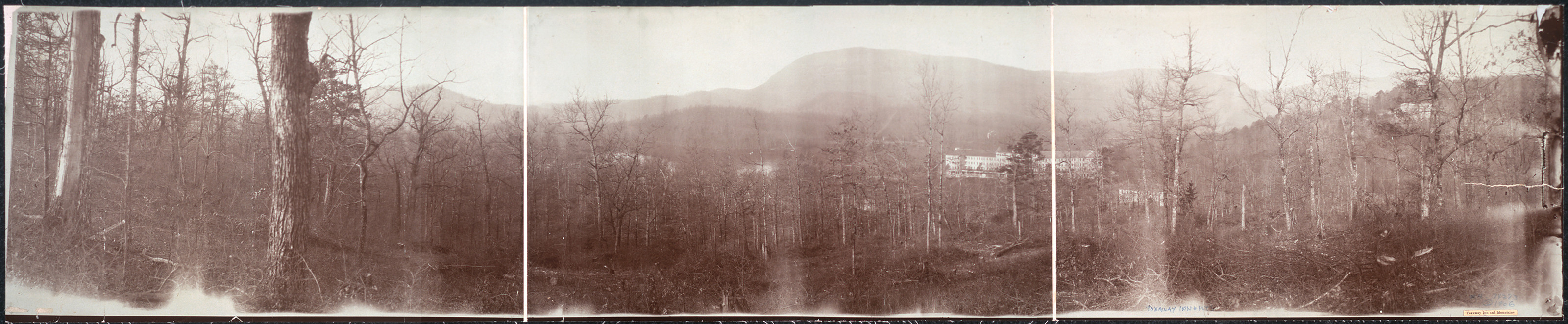 Toxaway Inn and mountains, North Carolina, 1909, 1909 — historic image