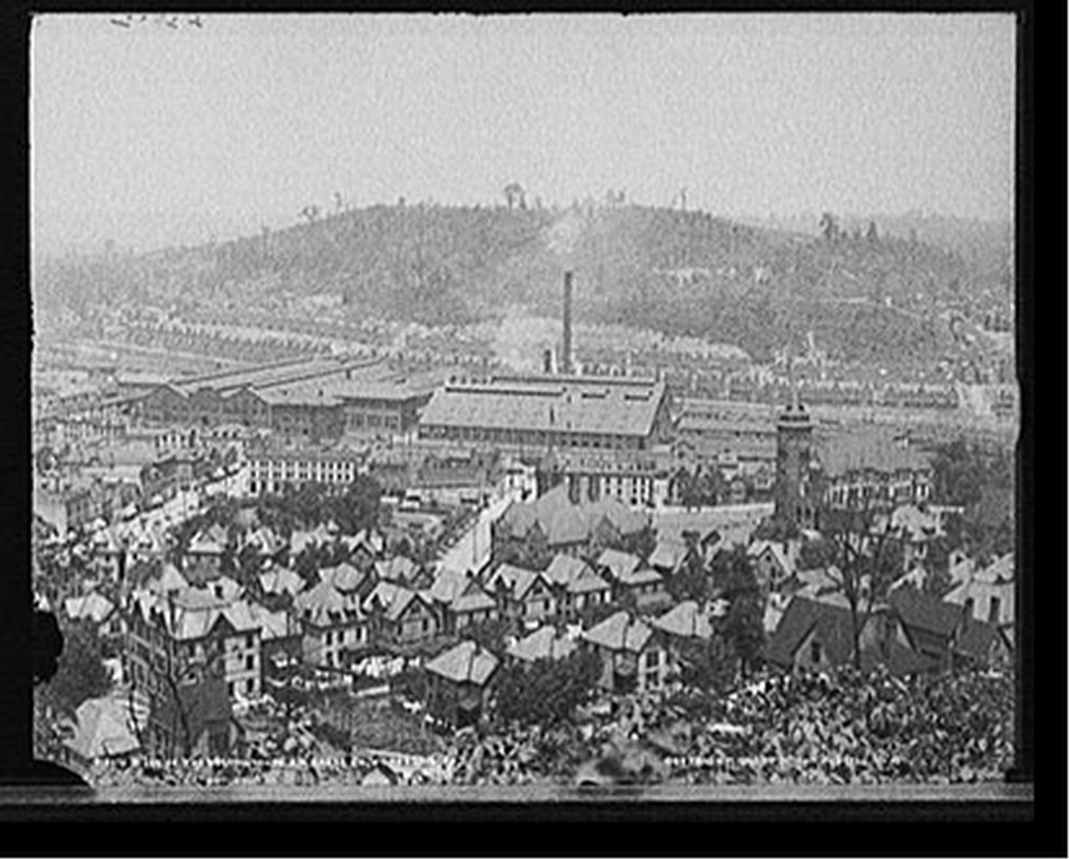 Plant of the Westinghouse Air Brake Co., Wilmerding, Pa., c1905. — historic photograph