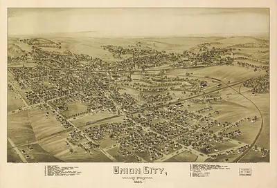 Union City, Pennsylvania, 1895