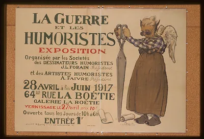 La guerre et les humoristes. Exposition . . .