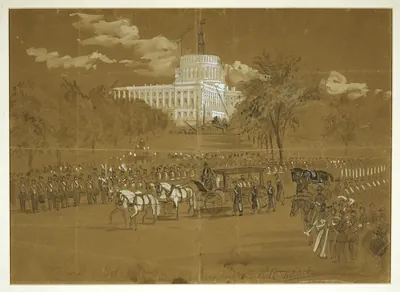 Funeral of Col. Vosburgh