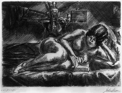 Nude reading