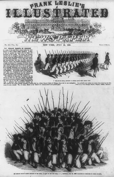 The Zouave Cadets of Chicago