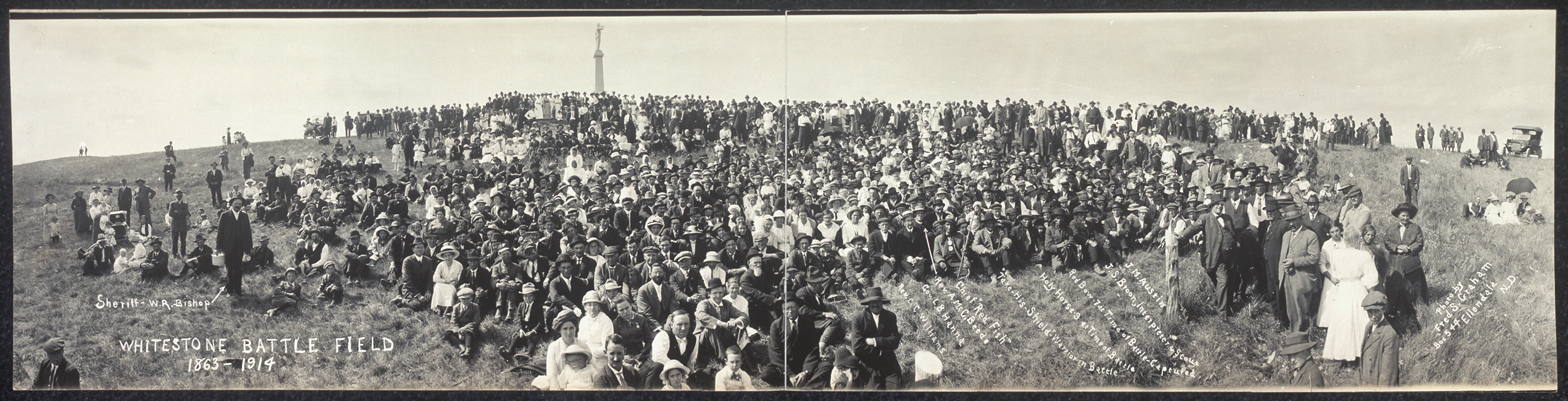 Whitestone Battle Field, 1863-1914, North Dakota, 1914, 1914 — historic image