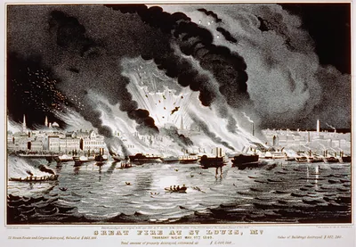 Great fire at St. Louis, Mo.: thursday night May 17th