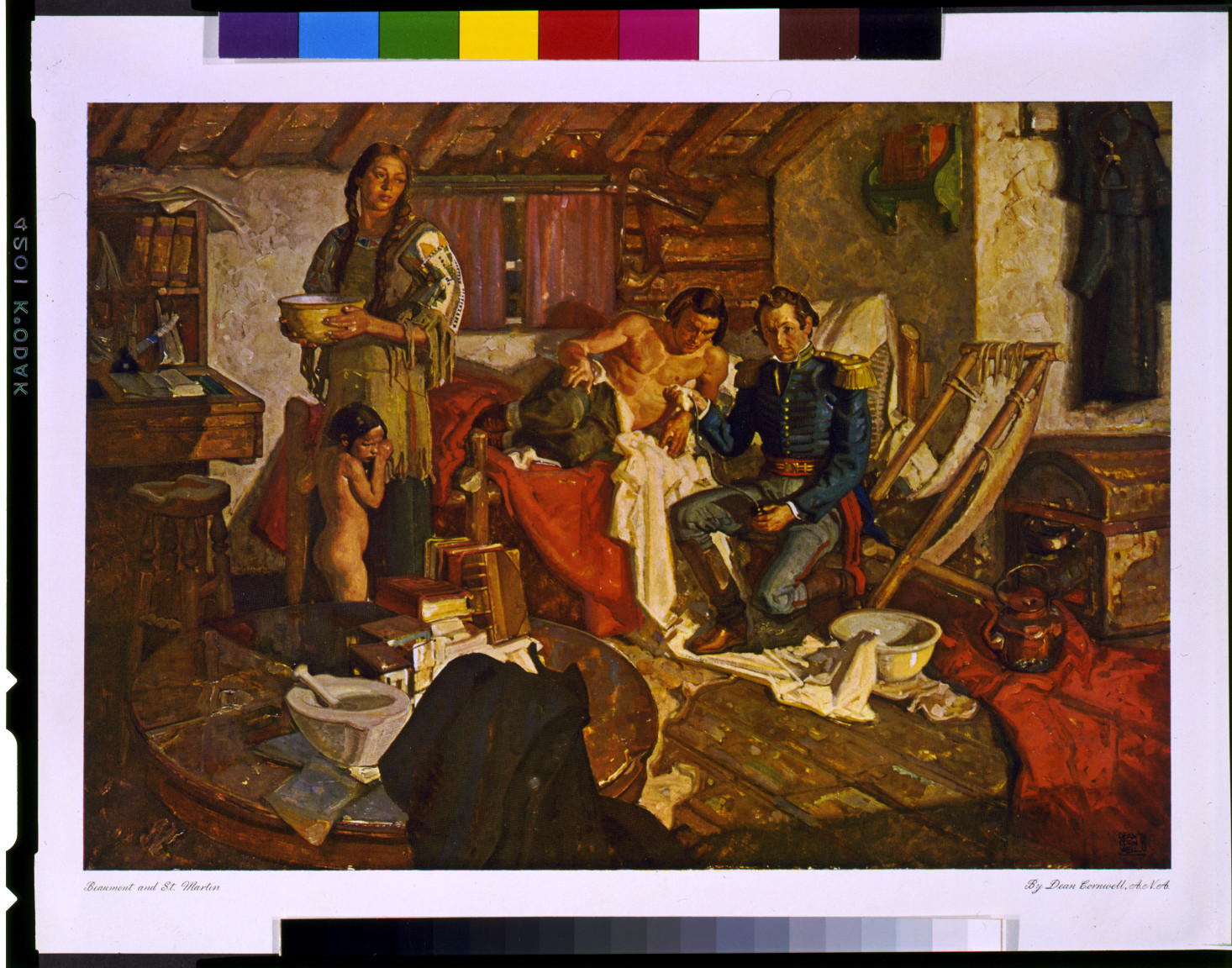 Beaumont and St. Martin / by Dean Cornwell, A.N.A., 1938 — historic print