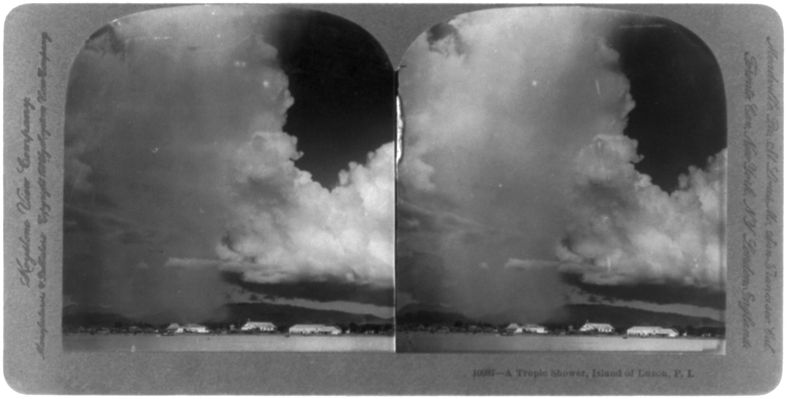 A tropic shower, Island of Luzon, P.I., c1907. — historic photograph