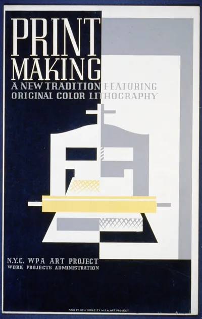 Print making A new tradition featuring original color lithography.