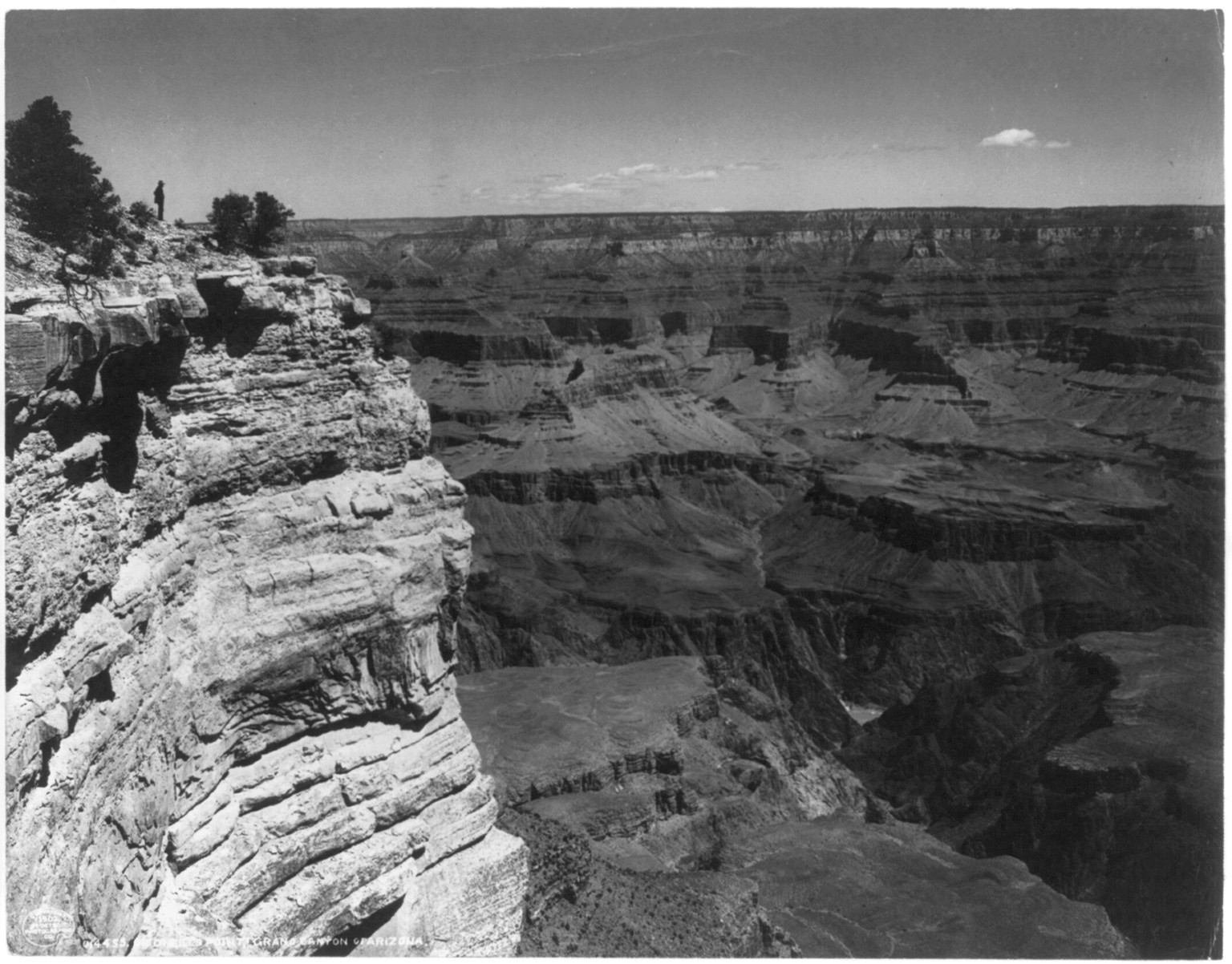 On O'Neiles Point, Grand Canyon of Arizona, c1902. — historic photograph