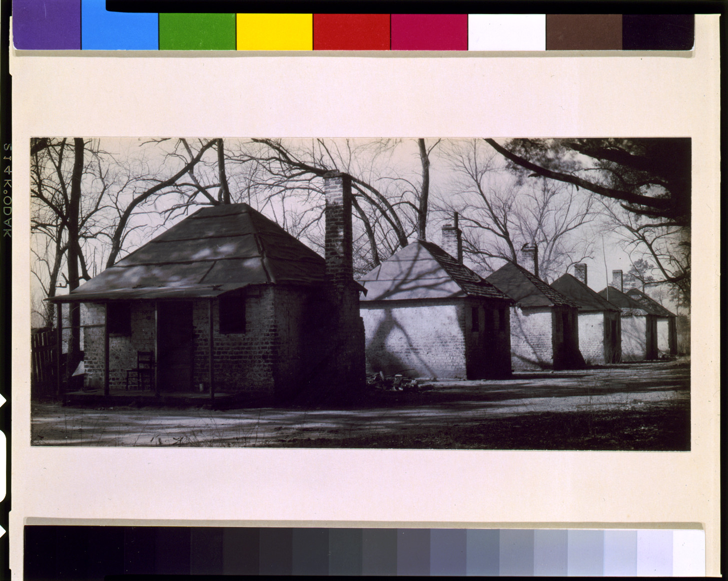 Historic Photo Print - Savannah - Slave houses on Hermitage plantation (2) — historic print