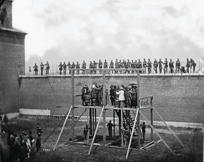 Washington, D.C., Adjusting The Ropes For Hanging The Conspirators