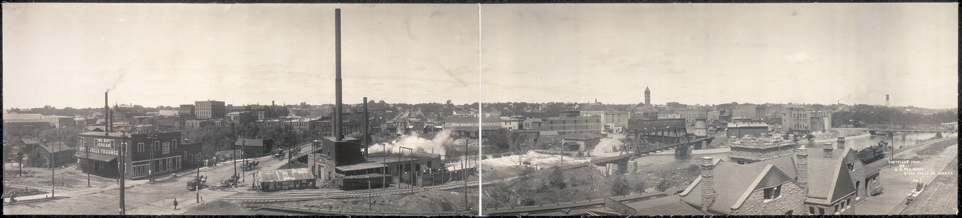 Sioux Falls, South Dakota, 1908, 1908 — historic image