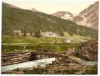 Sulden Hotel Sulden Tyrol Austro-Hungary