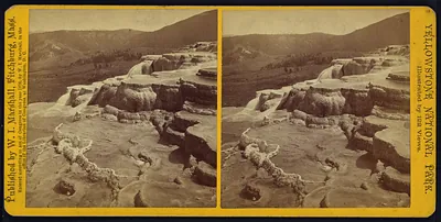 Mammoth Hot Springs Series. Lone Tree Basins