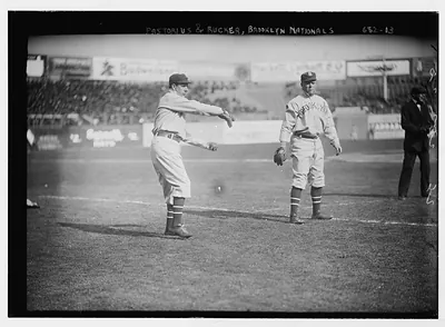 Jim Pastorius & Nap Rucker, Brooklyn NL (baseball)