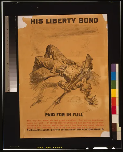 His Liberty Bond paid for in full / W. A. Rogers.