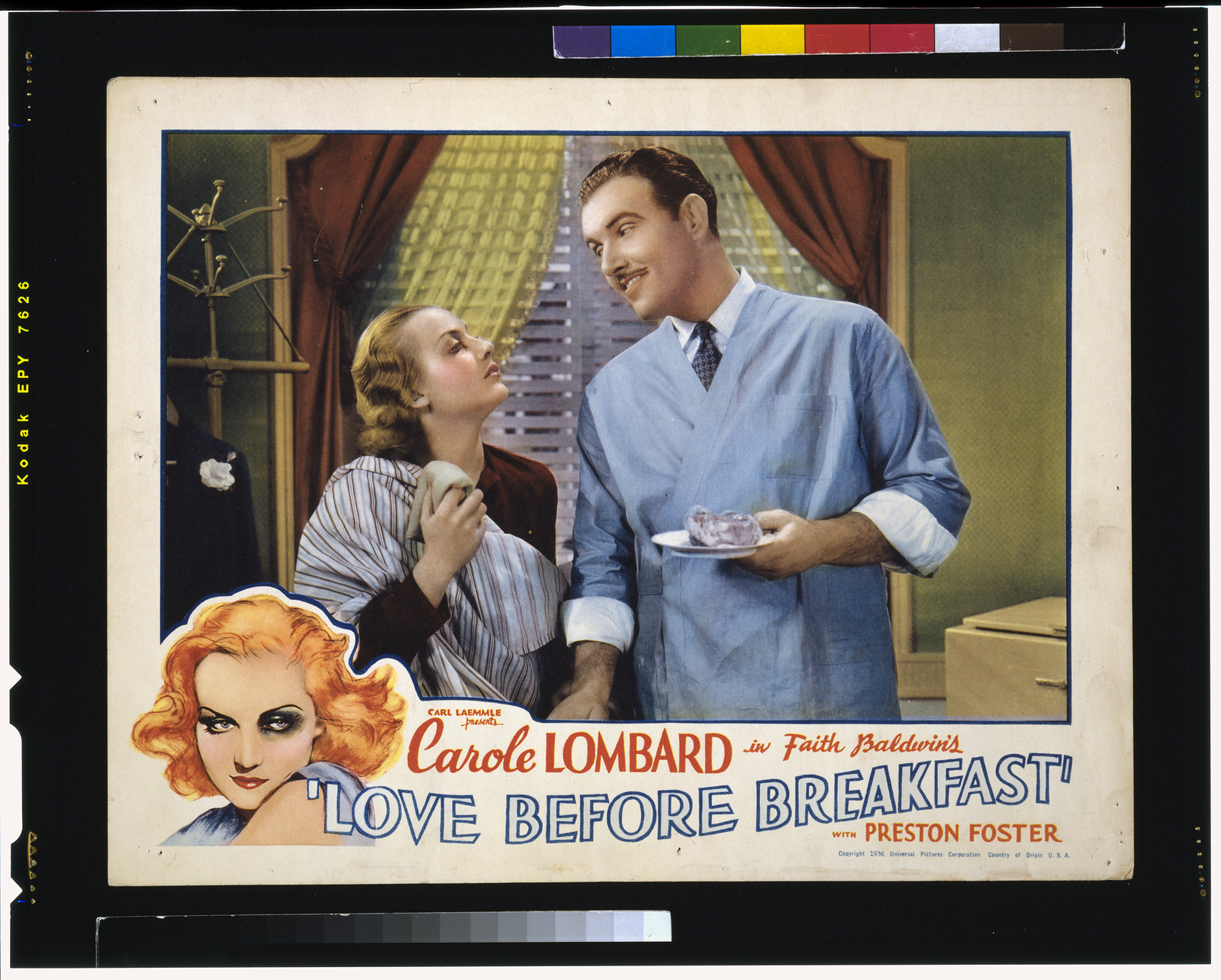 Love before breakfast — vintage poster