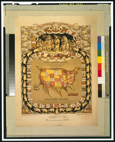 This porcineograph / The Forbes Lith. Mfg. Co., Boston.