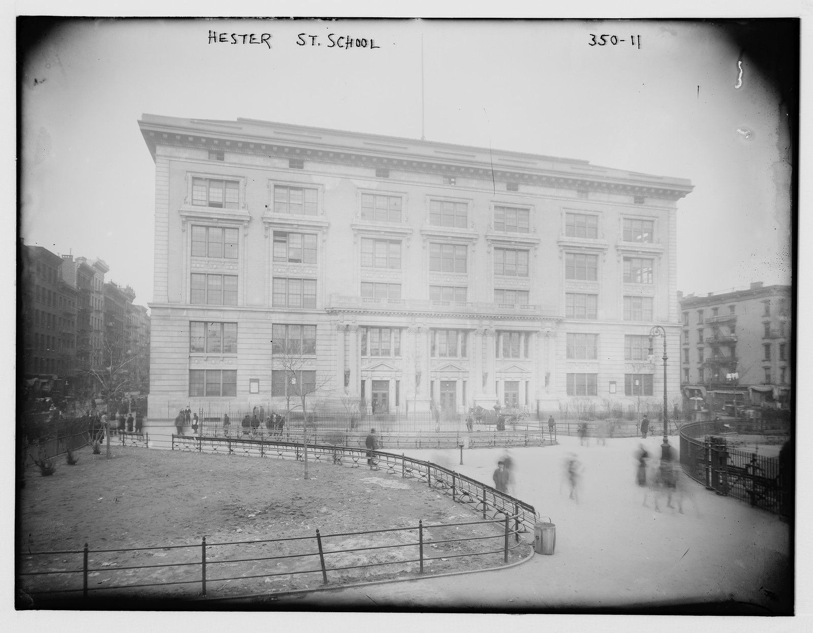 Hester St. School, n/a — historic photograph