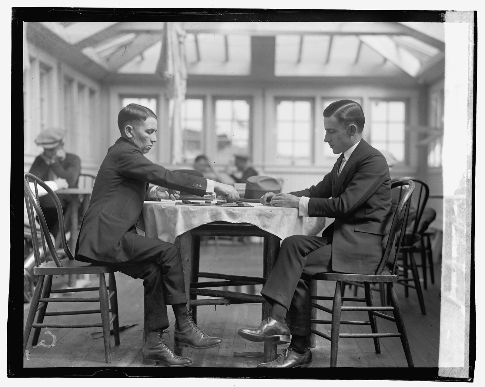 N. Chalmers & H. Farland, [1923] — historic photograph