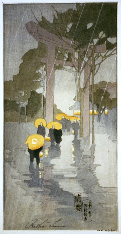 Temple gate / Bertha Lum