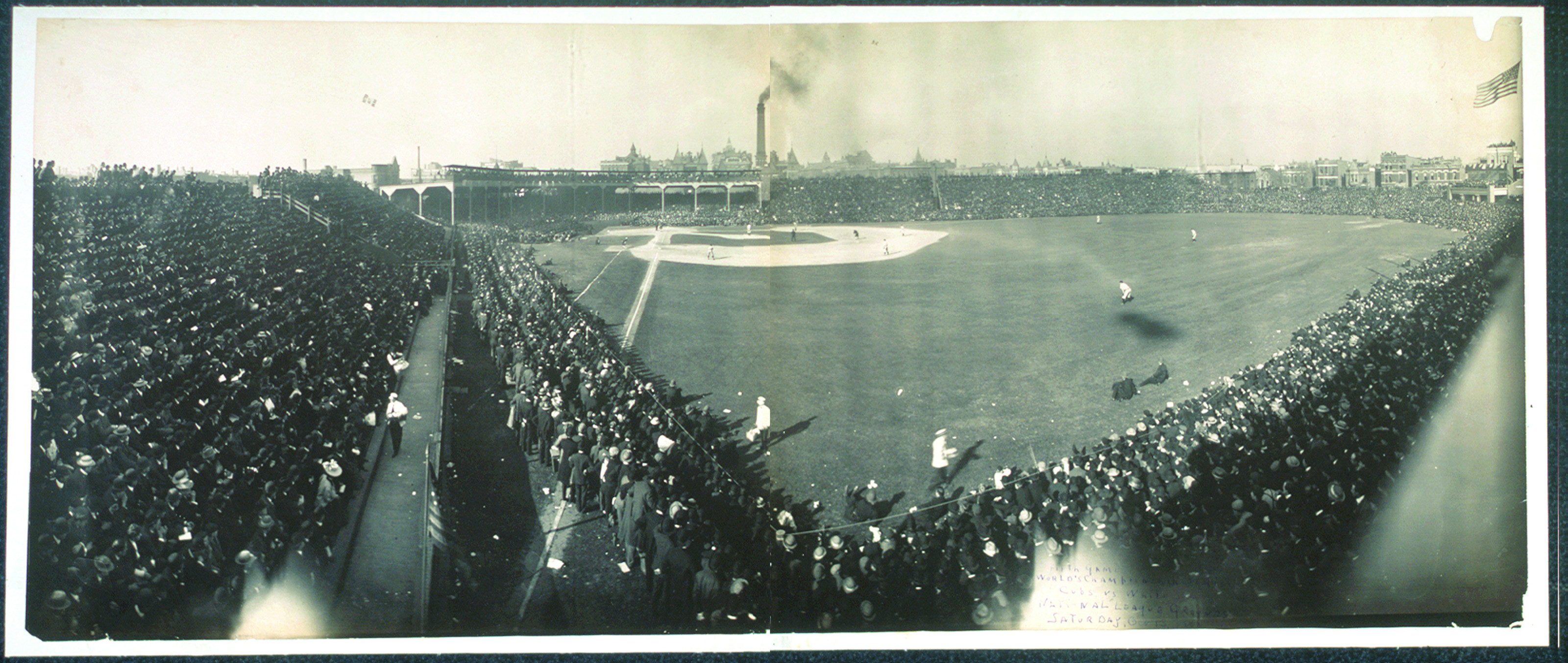 World Series, Cubs vs White Sox, Illinois, 1906, 1906 — historic image