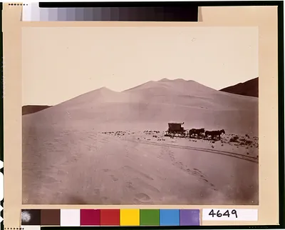 Sand dunes Carson Desert Nevada / T.H. O'Sullivan, phot.