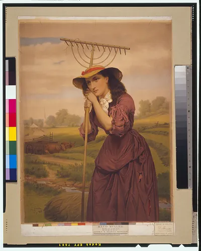 Maud Muller / after J.G. Brown by John Gast.