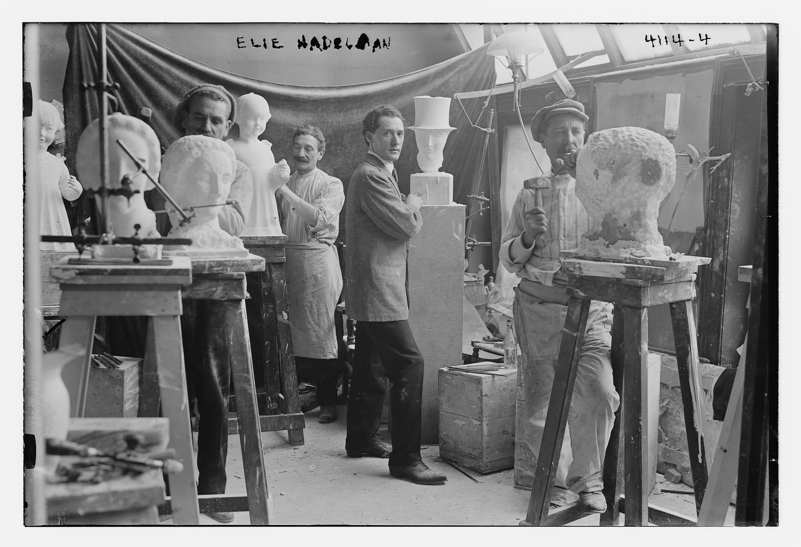 Elie Nadelman, n/a — historic photograph