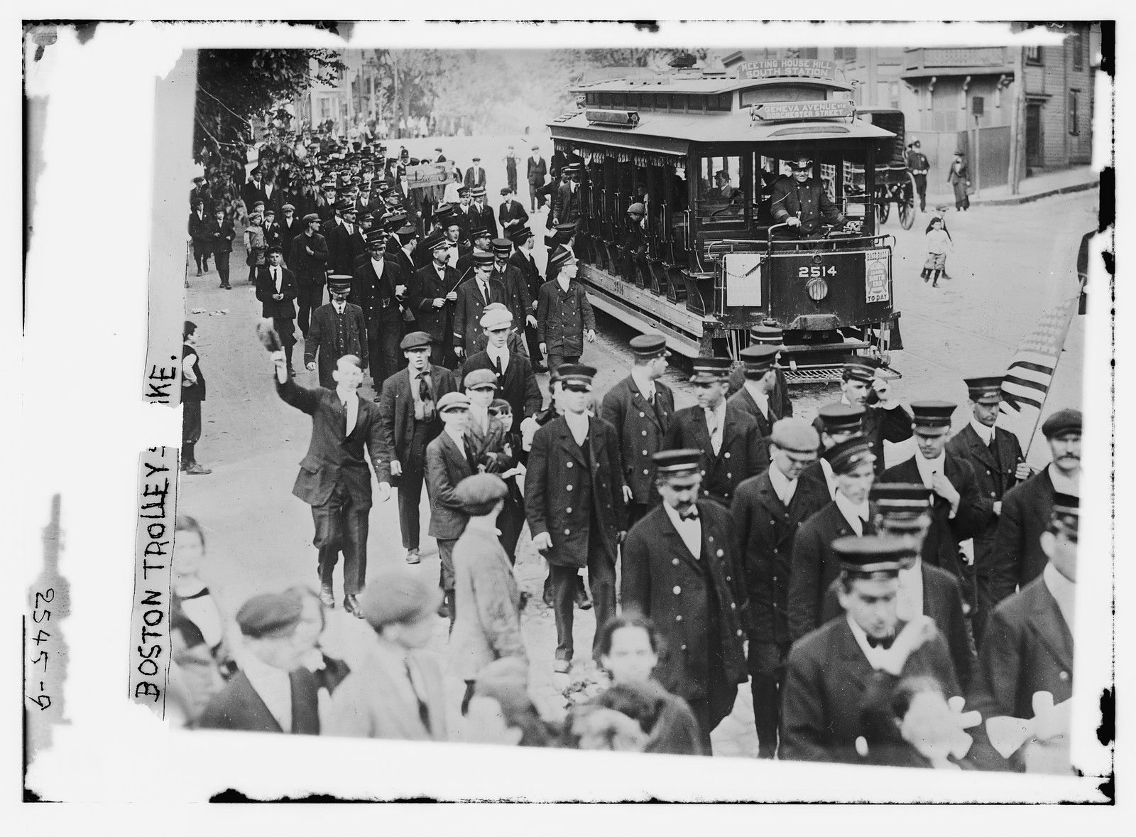 Boston Trolley Strike, n/a — historic photograph