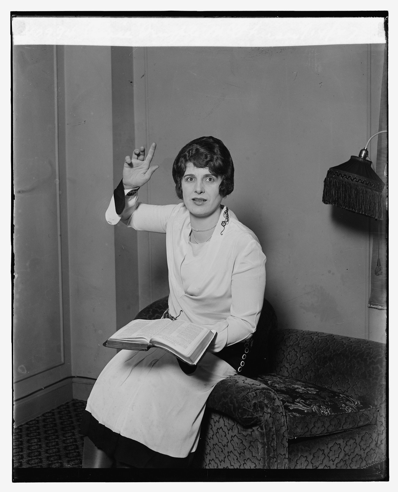 Aimee Semple McPherson, 2/14/27, [19]27 February 14. — historic photograph